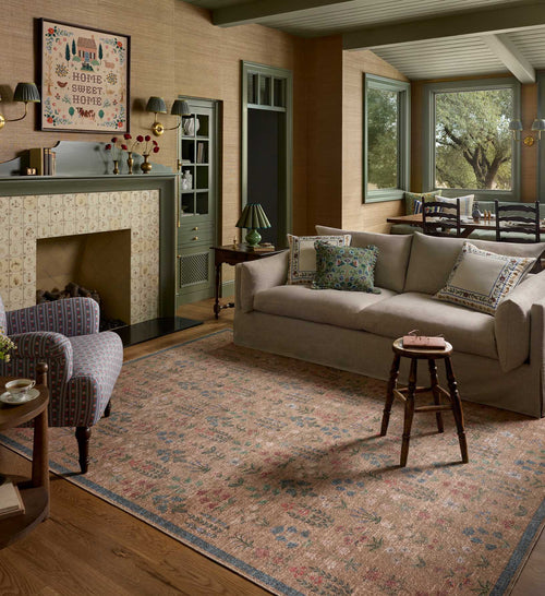 Edinburgh Campbell Power Loomed Rug - Wheat