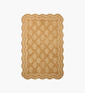 Lisette Wool Hooked Rug - Wheat & Ivory