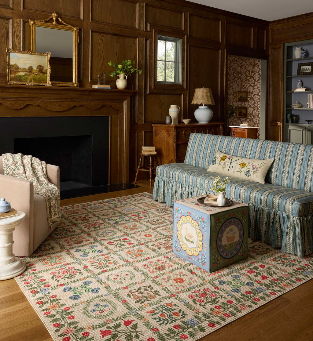 Orchard Helena Washable Rug - Beige